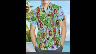 hawaii hawaiihemd Fotogeschenke Lustig fashionstyle [upl. by Clova]