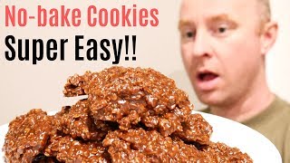 How to make NoBake Oatmeal Cookies Easy Gluten Free Recipe [upl. by Emili290]