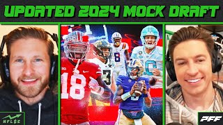 UPDATED 2024 MOCK DRAFT  NFL Stock Exchange [upl. by Yelwah]