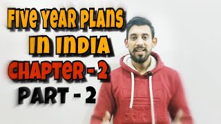 Five year plans goals and objectives  chapter  2  Indian economic development  Class  12 [upl. by Rehc]