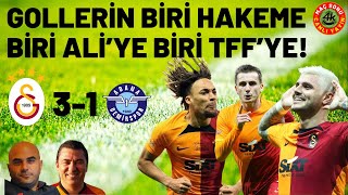 HAKEMİ DE ALİYİ DE TFFYİ DE YENDİK  GALATASARAY ADANA DEMİRSPOR 31 golvar [upl. by Jeana]