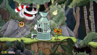 Cuphead pacifist No damage No smoke bomb  Forest Follies [upl. by Whang]