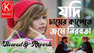 Jodi bare bare Eki sure Prem Tomay Kaday Slowed amp Reverb Song Hasan Joy II KAMRUL MUSIC II [upl. by Elpmid]