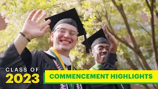 2023 Commencement Highlights  McDaniel College [upl. by Coretta]