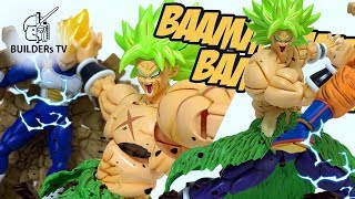 Dragon Ball Super Broly Stop Motion  Figurerise Standard Super Saiyan Broly Full Power Speed Build [upl. by Onstad770]