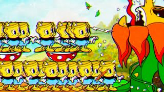 Cuphead  DLC  All Bosses with Ms Chalice Army [upl. by Frasquito]