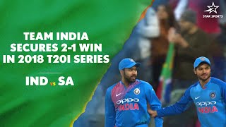 Suresh Rainas AllRound Show Proves Pivotal as India Secures the Series 21 in 2018 [upl. by Jayne]