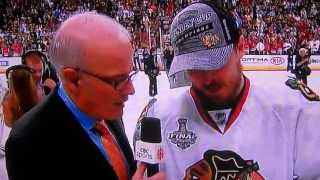 Dave Bolland Swears after winning the Stanley Cup [upl. by Zadoc977]