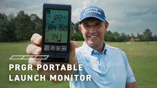 PRGR  The Personal Launch Monitor of Choice for Padraig Harrington [upl. by Sucitivel59]