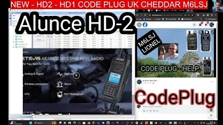 NEW Ailunce HD2 amp HD1 CODE PLUG UK CHEDDAR M6LSJ [upl. by Rai348]