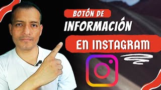 Colocar el 🆕 🟦 botón de MÁS INFORMACIÓN en 🟠 Instagram  Juan Lima [upl. by Ethbun]