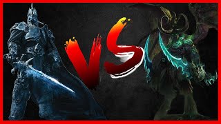 ⚔️ Arthas VS Illidan  BATALLA DE RAP  Quién ganará🏆 [upl. by Nimajneb]