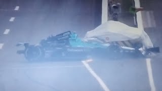 Marcus Ericsson crash Indy 500 Practice 2024 [upl. by Marcela]