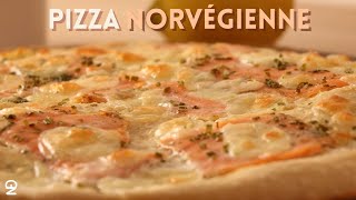 Pizza norvégienne au saumon 🍕 facile et délicieuse  Neargrub [upl. by Yenahc211]