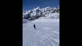 ⛷️ Skiing in Champoluc  Italy part 2 [upl. by Lerej141]