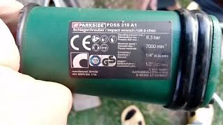 Parkside pdss 310 A1 vs Chicago Pneumatic CP7736 [upl. by Anthia]