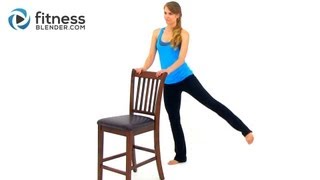 Barre Workout for Butt and Thighs  Workout for Lean Legs and Toned Butt [upl. by Lubbock455]