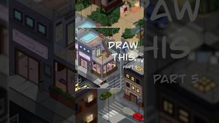 Part 5 Рисуй со мной новый шаг Drawing with me the new step in procreate asmr shorts [upl. by Ladnar]