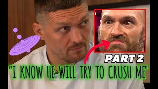 USYK EXPLAINS WHY TYSON FURY REMATCH IS GOING TO BE MUCH HARDER THAN FIRST FIGHT EXPECTS DIFFICULTY [upl. by Josepha]