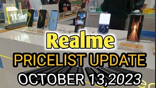 REALME PRICELIST UPDATE C30sC51C53C551010Pro5G11pr05G11Pro5GPad2PadXPad [upl. by Reagen]