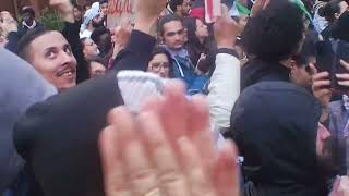 Rassemblement àTF1CMS en Solidarité au Peuple Palestinienaux otages Dr Achmet M Sambi Dr Salami [upl. by Adnauqahs]