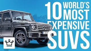 Top 10 Most Expensive SUVs In The World [upl. by Henrietta]