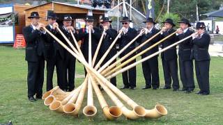 Alphorn Festival Nendaz Switzerland 2011 [upl. by Simsar]