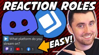 DISCORD REACTION ROLES Made Easy with DYNO BOT [upl. by Cornew149]