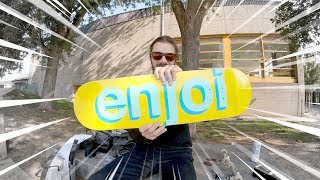 ENJOI SKATEBOARD REVIEW  Setup 1010 OK GOODS [upl. by Stallworth]