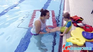 Swimming Lessons for Kids Front Float amp Back Float with Kicking and Gliding [upl. by Pollard126]