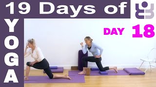 19 Days of Yoga  Day 18 Iyengar Yoga Sequence [upl. by Eanehs983]