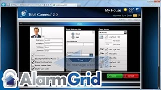Total Connect 20 Editing an User Profile [upl. by Oremor]