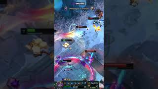 Aram Poppy is Broken 2 😮😲☠ shorts lol leagueoflegends brand montajes wildrift aram poppy [upl. by Rillings]