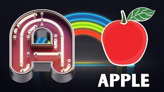 ABC song  Phonics Song  nursery rhymes  a for apple  abc phonics song for toddlers [upl. by Elrod]