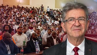 Conférence de JeanLuc Mélenchon à l’Université de Kinshasa [upl. by Assiron706]