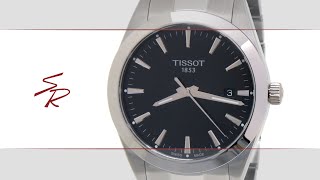 Tissot Gentleman Quartz Black Dial T1274101105100 [upl. by Rifkin]