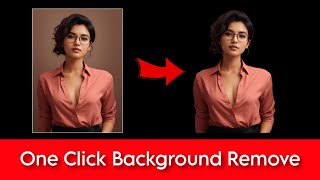 One Click Photo background remove  PNG Photo Editing [upl. by Mages]