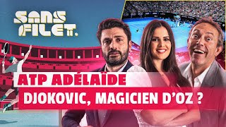 🎾 ATP Adélaïde  Novak Djokovic magicien dOz  Tennis [upl. by Acinoda200]