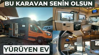 TASARIM GÜZELİ SATIŞTA  YÜRÜYEN EV YAPTILAR hemkaravan izmir [upl. by Greggory]