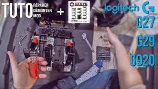 TUTO  Démonter les pédales du G27  G29  G920  Logitech [upl. by Norrek]