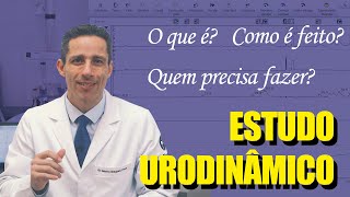 Estudo Urodinâmico Pra que serve Como é feito Quem precisa fazer [upl. by Elitnahc]