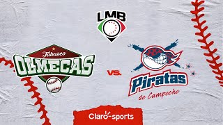 Olmecas de Tabasco vs Piratas de Campeche en vivo  Liga Mexicana de Béisbol [upl. by Featherstone]