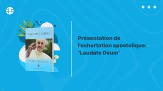 Présentation de lexhortation apostolique quotLaudate Deumquot [upl. by Rhianon533]