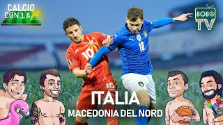 ITALIA 01 MACEDONIA DEL NORD  LItalia non segna e perde  La Nazionale dice addio ai Mondiali [upl. by Yeliw]