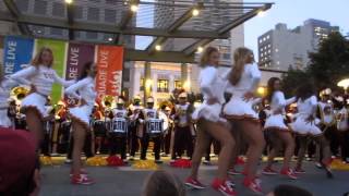 USC Band quotTuskquot Union Square San Francisco California 2014 [upl. by Greer]