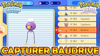 Capturer un BAUDRIVE  Pokémon Diamant Étincelant et Perle Scintillante [upl. by Cutlip452]