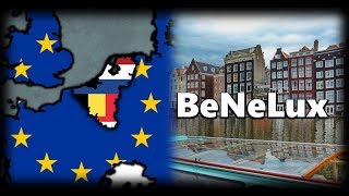 Benelux The European Union of the European Union Belgium Netherlands Luxembourg [upl. by Nelie195]