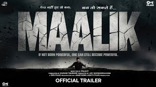 MAALIK  FIRST LOOK TEASER TRAILER  Rajkummar Rao  Pulkit  Kumar Taurani  Tips  Conceptual [upl. by Ydnys256]