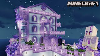 Minecraft  House  Building a Mansion Part II Build Interior Detailing  Tour [upl. by Gennaro]