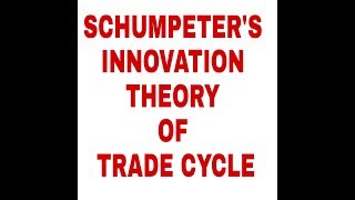 SCHUMPETERS INNOVATION THEORY OF TRADE CYCLE [upl. by Nothsa923]